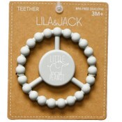 Wholesale - 1pc Silicone Peace Teether - Gray "Little Peanut" Elephant C/P 100, UPC: 195010138994